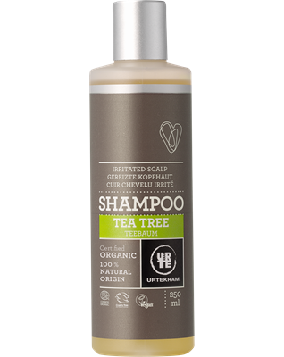 Urtekram Šampon s tea tree pro podrážděnou vlas. pokožku BIO (250 ml)