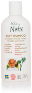 Naty Dětský šampon BIO (200 ml) - s bio aloe vera a kokosovým olejem