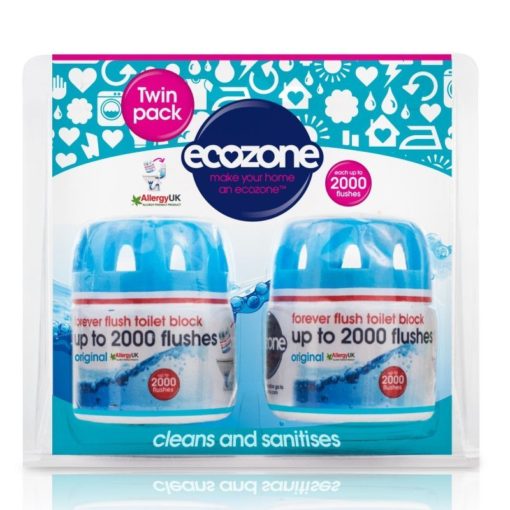 Ecozone Osvěžovač a čistič WC Duo Pack - vydrží až 2.000 spláchnutí