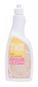 Yellow&Blue Gel na nádobí (750 ml) - z mýdlových ořechů v biokvalitě