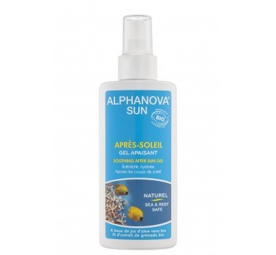 Alphanova Sun Zklidňující gel po opalování BIO  (125 ml)