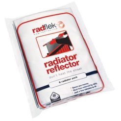 Radflek - úsporná radiátorová folie (včetně pásek Radstik) (3 ks)