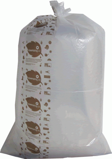 HBABio Pytle na zahradní odpad - 120 l (5 ks) - z bioplastu