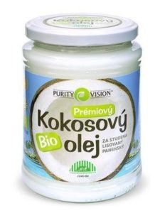 Purity Vision Kokosový olej panenský BIO (600 ml) - za studena lisovaný