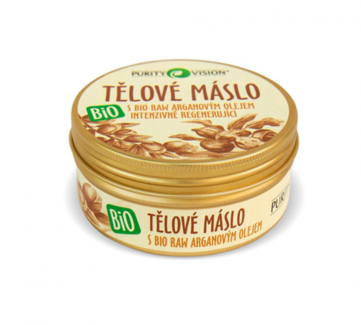 Purity Vision Tělové máslo BIO (150 ml) - s raw bio arganovým olejem