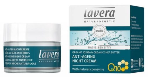 Lavera Basis Sensitiv Noční krém proti vráskám BIO (50 ml)