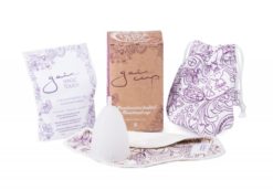 Gaia Cup Menstruační kalíšek - malý - balení včetně slipové vložky a čističe