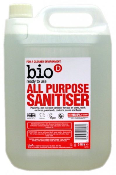Bio-D Univerzální čistič s dezinfekcí (5 l) - s pomerančovým olejem