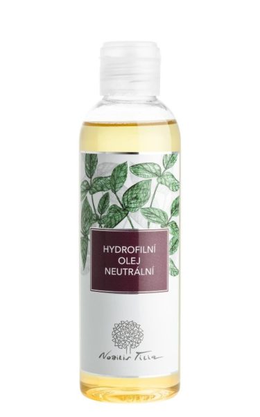 Nobilis Tilia Hydrofilní olej neutrální (200 ml) - vhodný k odličování a šetrnému mytí