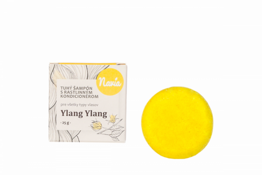 Navia Tuhý šampon s kondicionérem pro světlé vlasy Ylang Ylang (25 g)