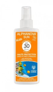Alphanova Sun Opalovací krém ve spreji pro děti SPF 30 BIO (125 g)