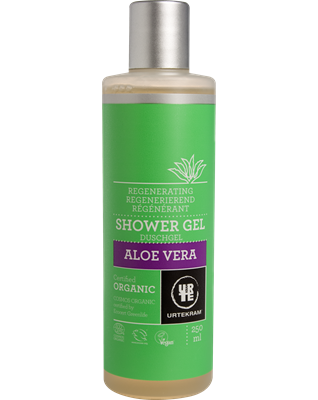 Urtekram Regenerační sprchový gel s aloe vera BIO (250 ml)
