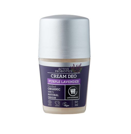 Urtekram Krémový deodorant roll-on - levandule BIO (50 ml)