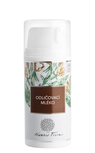 Nobilis Tilia Odličovací pleťové mléko (100 ml) - s mandlovým a pupalkovým olejem