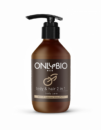 OnlyBio Pečující sprchový gel a šampon pro muže (250 ml)