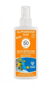 Alphanova Sun Opalovací krém ve spreji pro děti SPF 50 BIO (125 g)